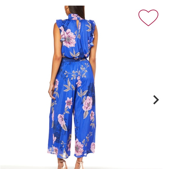 G by Giuliana Mock Neck Knit Jumpsuit - - Picture 2 of 5